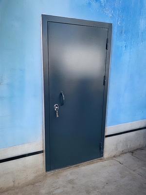 Уличная металлическая дверь